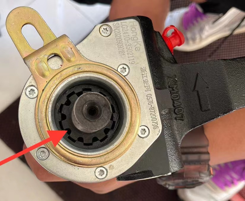 Árboles de levas de freno BPW Problema de engrane estriado 