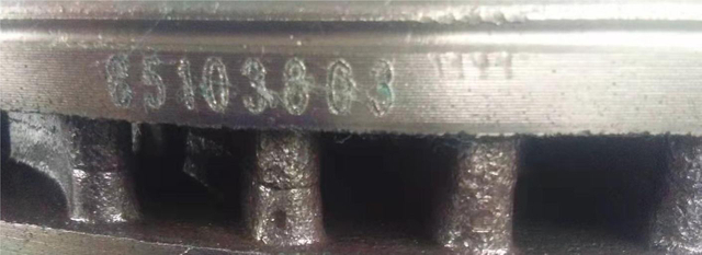 85103803 disco de freno radiativo CV para Volvo CV 