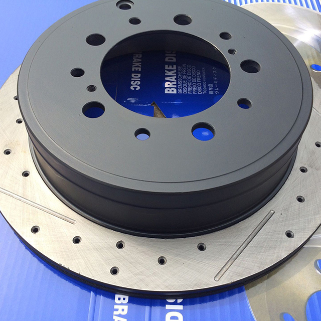 Disco de freno de pasajero de automóvil modificado