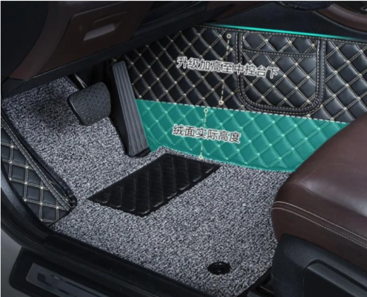 Rodamiento completo, pieza única de almohadilla especial para los pies del conductor, cojín para los pies del pasajero, para automóvil