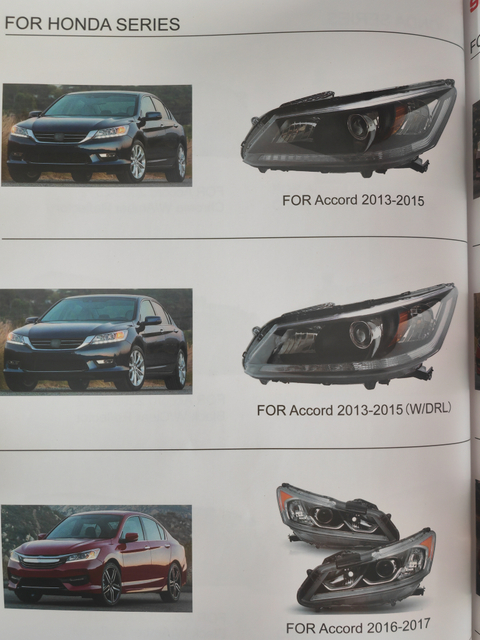 Faros delanteros para Honda Series SUV