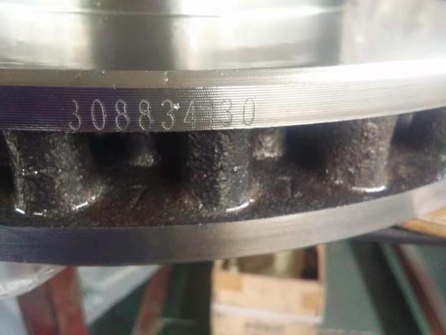 Disco de freno de cojinete de camión 308834100 BPW